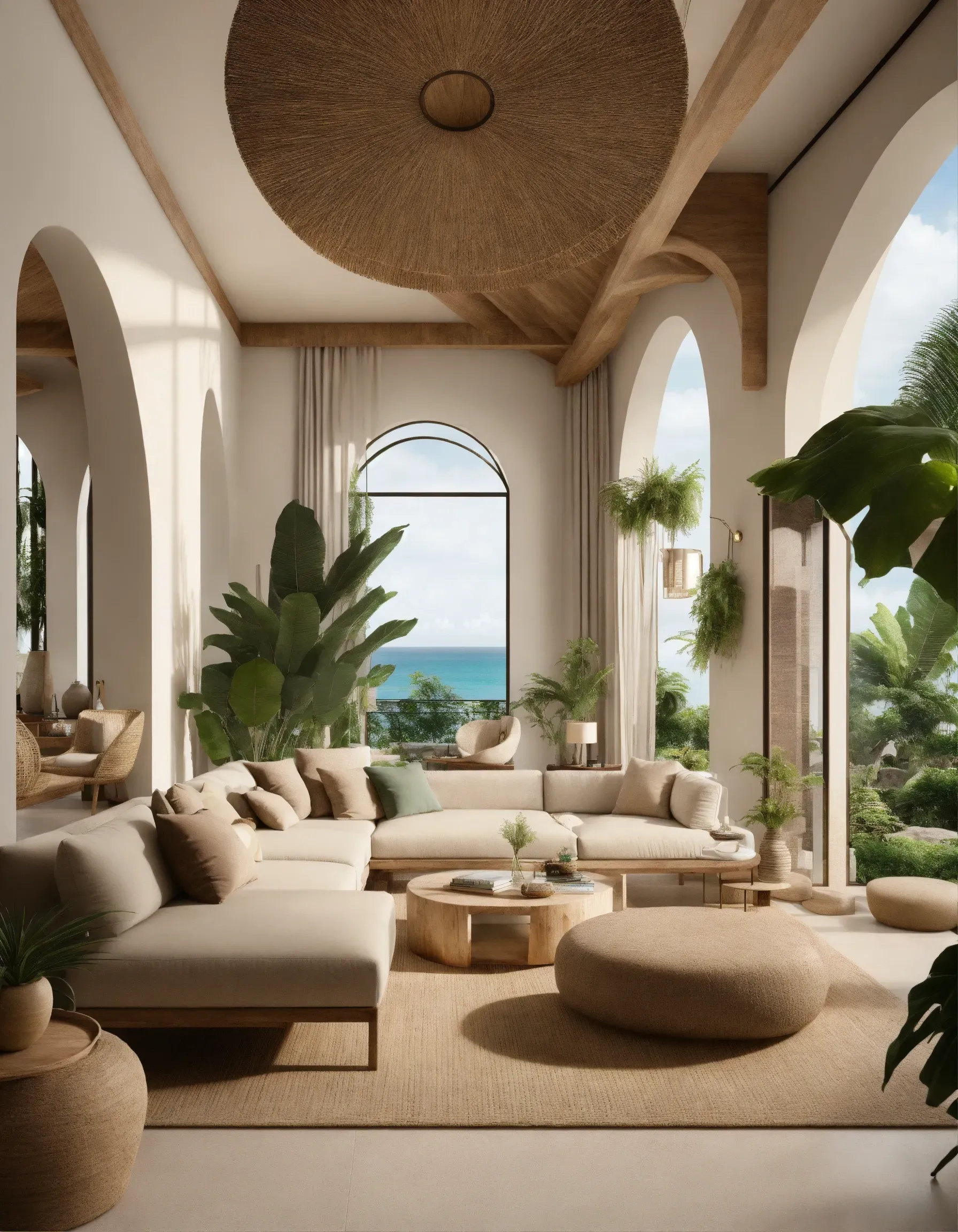 Persoon werkend aan een borduurproject