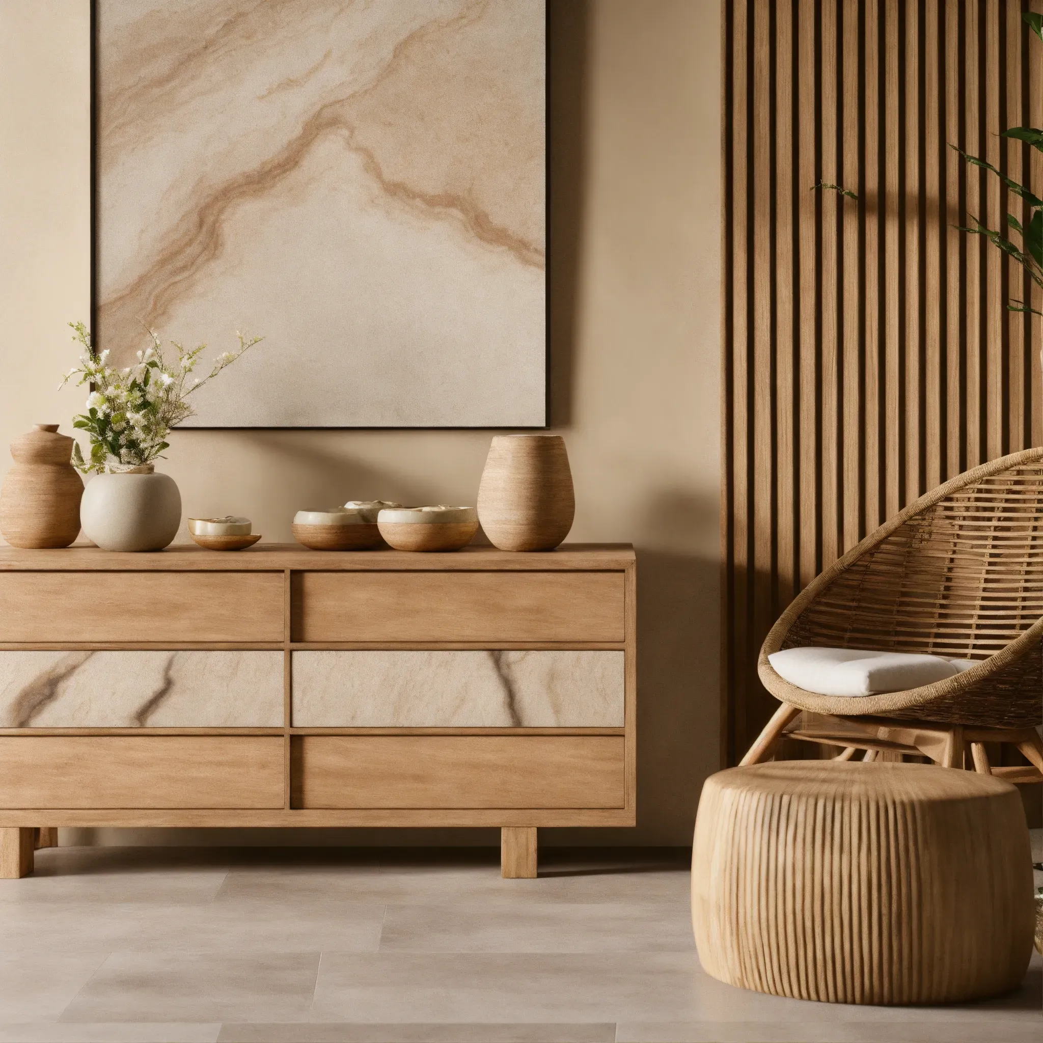 Handgemaakte kleimok op werkbank